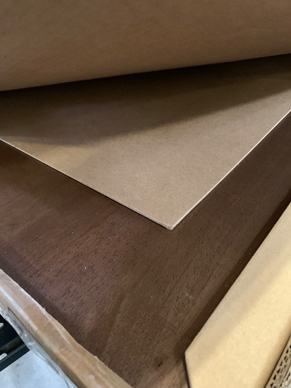Photo 1 of Bme Hevea Solid Wood Butcher Block Countertop in Walnut, Walnut Butcher Block Table Top with UV Finish for DIY Washer Dryer/Island/Kitchen Countertop, 48" L x 25" W x 1.5" Th