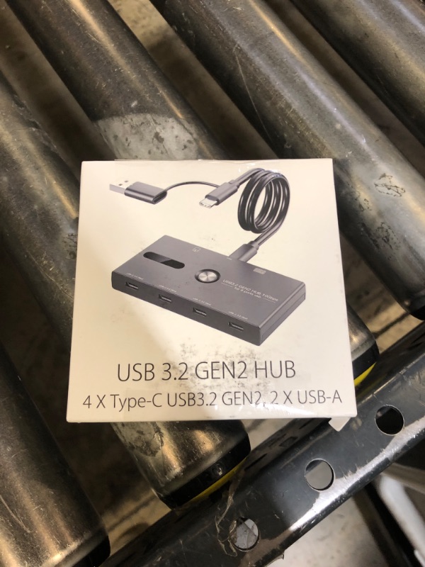 Photo 1 of 10Gbps USB C Hub, 6 Ports USB C Splitter, Type-C and USB 3.2 to USB C Hub for PC, Laptop, MacBook Pro/Air, iMac, Surface Pro, Chromebook, Etc(HUB ONLY, Not Support Charging/Monitor)