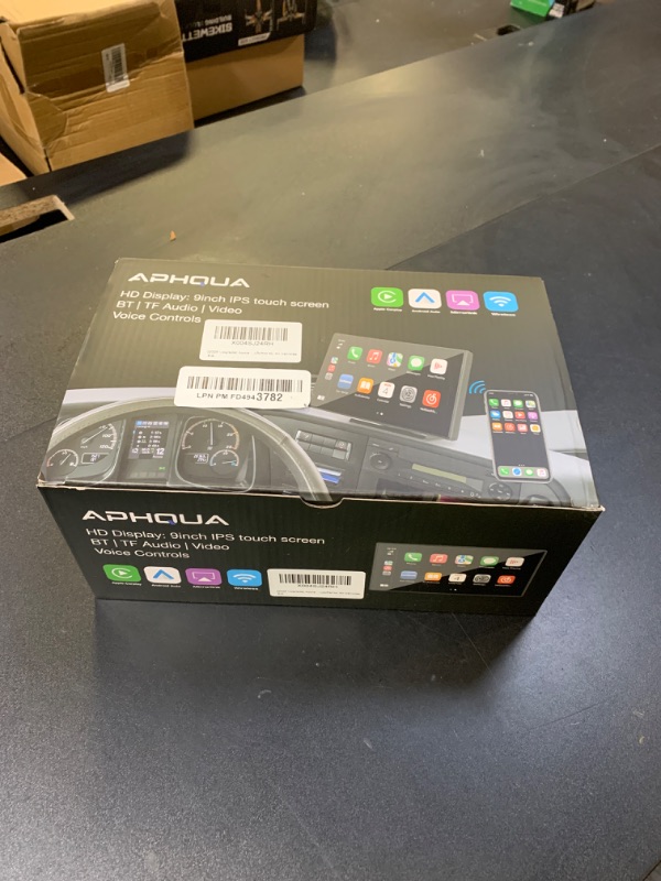 Photo 1 of [2025 Upgrade] Apple Carplay Screen for Car&Android Auto Screen with 4K Dash Cam,Backup Camera,Portable 9" HD IPS Screen for Car,GPS Navigation,Bluetooth,AirPlay,AUX/FM for All Vehicles