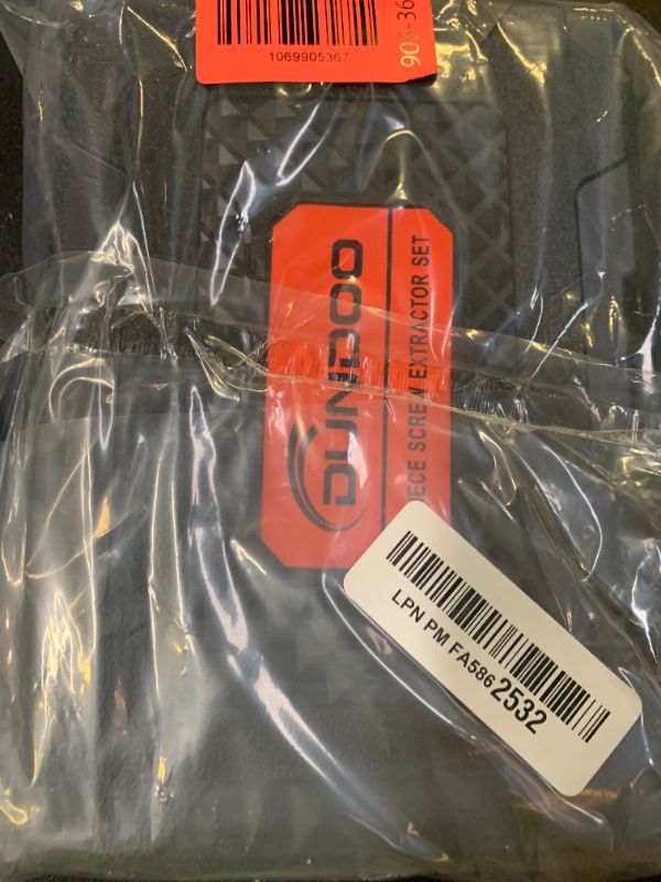 Photo 1 of 15 Pieces Screw Extractor Set, Easy Out Bolt Extractor Kit, 3/8" Inch Drive Hex Head Multi-Spline Bolt Remover Kit Tool for Removing Stripped, Broken Rusted Bolts Screws