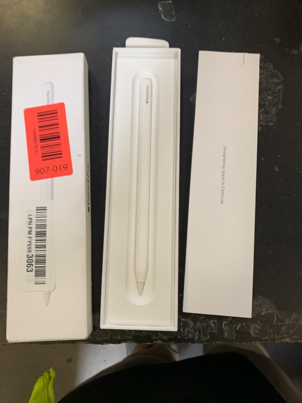 Photo 1 of Apple Pencil Pro: Latest Model - Device Compatibility Check Required - Pixel-Perfect Precision, Tilt and Pressure Sensitivity, Perfect for Note-Taking, Drawing, and Art. Charges and Pairs Magnetically