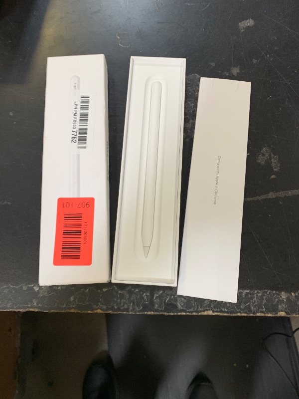 Photo 1 of Apple Pencil Pro: Latest Model - Device Compatibility Check Required - Pixel-Perfect Precision, Tilt and Pressure Sensitivity, Perfect for Note-Taking, Drawing, and Art. Charges and Pairs Magnetically