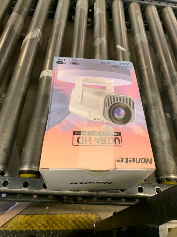 Photo 1 of [Projector 2026 Upgraded] Mini Projector Support 4K 1080P Auto Keystone 270°Rotatable with WiFi 6 and Bluetooth 5.2 Projector Portable Compatibile with HDMI/TV Stick/Memory Stick/Laptop,Black