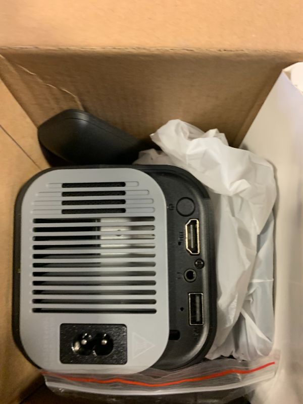 Photo 1 of [Projector 2026 Upgraded] Mini Projector Support 4K 1080P Auto Keystone 270°Rotatable with WiFi 6 and Bluetooth 5.2 Projector Portable Compatibile with HDMI/TV Stick/Memory Stick/Laptop,Black