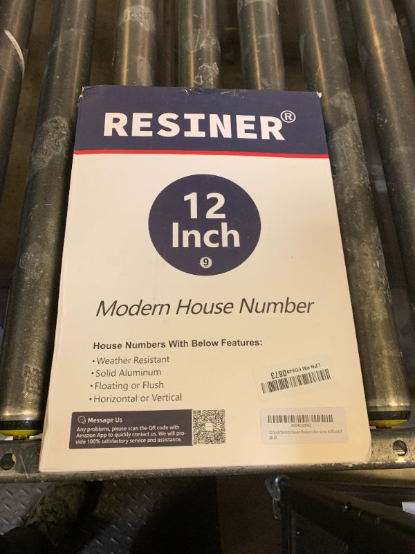 Photo 1 of 12 Inch Metal House Numbers For outside, Large Address Numbers For House, Extra Large Modern House Numbers For Outside Matte BlackFloating Flush MountAluminumHome Address Numbers 6/9