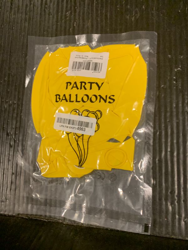 Photo 1 of 18 Inch Yellow Balloons 12 Pack Large Latex Party Balloons Round Helium Balloon for Wedding Birthday Party Baby Shower Engagement Anniversary Festival Party Decorations (Yellow Balloons 18 inch)