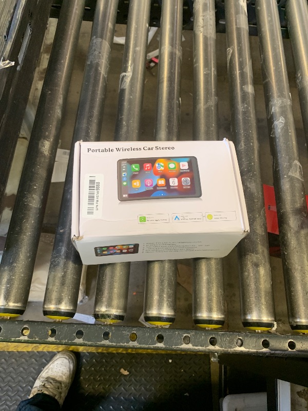 Photo 1 of ?Hieha? 2025 Wireless Portable Carplay and Android Auto, Carplay Screen for Car with Mirror Link/AUX/FM,7" Touchscreen Bluetooth 5.0, Marine Stereos for All Vehicles