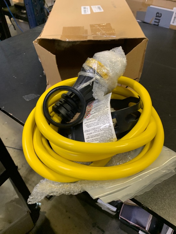 Photo 1 of Power Equipment 10-Foot 50-Amp 125/250-Volt RV Generator Power Cord, (14-50P to SS2-50R)