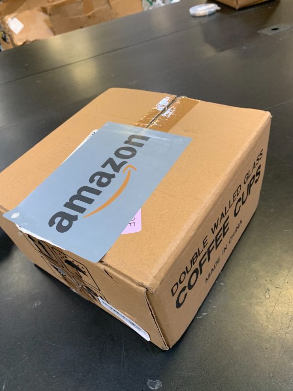 Photo 1 of [4-Pack,12Oz] Glass Cups, Double Walled Thermo Espresso Glasses, Insulated Coffee Mugs, Drinking Glasses