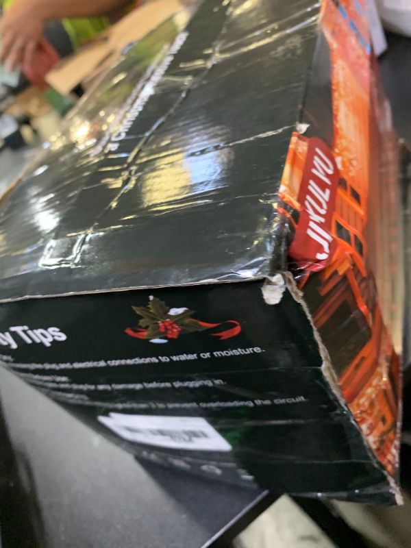 Photo 1 of 159 FT Christmas Lights Outdoor, 1458 LED Waterproof Outside Christmas Lights Plug in, Timer & Memory, 8 Modes Fairy Lights with 324 Drops for House Eaves Yard Patio Wedding Decorations, Warm White