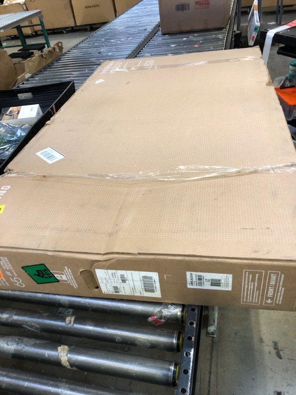 Photo 1 of *SOLD FOR PARTS** SAMSUNG 65-Inch Class QLED 4K LS03D The Frame Series Quantum HDR Smart TV w/Dolby Atmos, Art Mode, Anti-Reflection, Customizable Frame, Slim Fit Wall Mount with Alexa Built-in (QN65LS03D, 2024 Model)