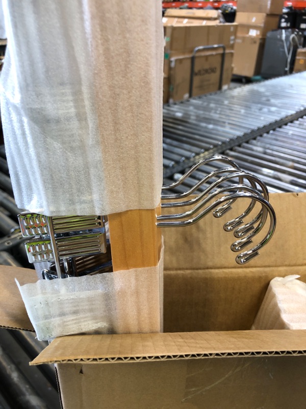 Photo 1 of 10 Pack Nature Smiles Clothes' Hangers - Wooden