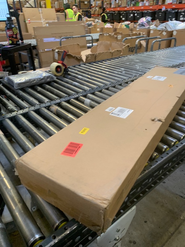 Photo 1 of *SEE NOTES** Heimlove 12-Inch-Deep Floating Shelves, 55 x 12-inch Extra Long Floating Shelves for Wall, Large Display Shelf & Storage Shelf for Living Room Bedroom Kitchen Home Office, Set of 2, Rustic Brown