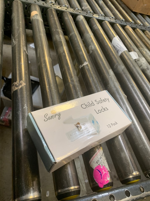 Photo 1 of 12 Pack Cabinet Locks Child Safety | Baby Safety Cabinet Locks NO Drilling 3M Adhesive Baby Proof Drawer Lock Child proofing cabinets latches for Kids Latch for Drawers & Door Child Safety Locks