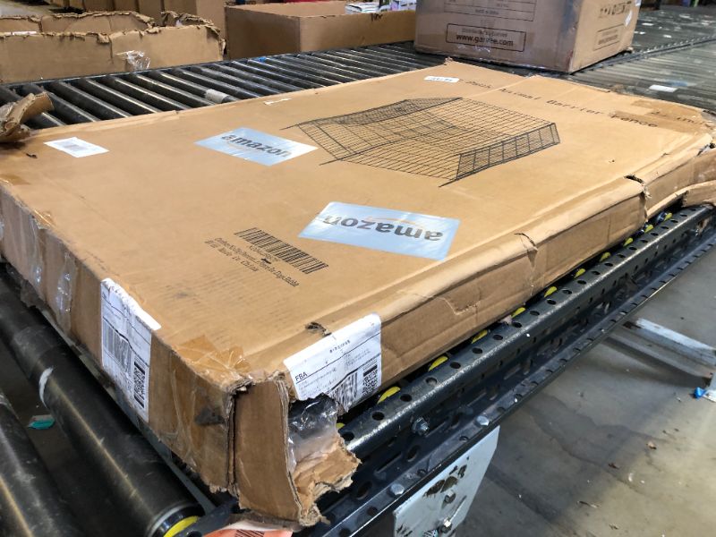 Photo 1 of 10 Panels No Dig Garden Fence with Gate, 44in(H) × 23.6ft(L) Decorative Metal Outdoor Dog Fence, Rustproof Pet Fencing for Yard, Patio, Flower Bed -Temporary Fencing| Easy to Install