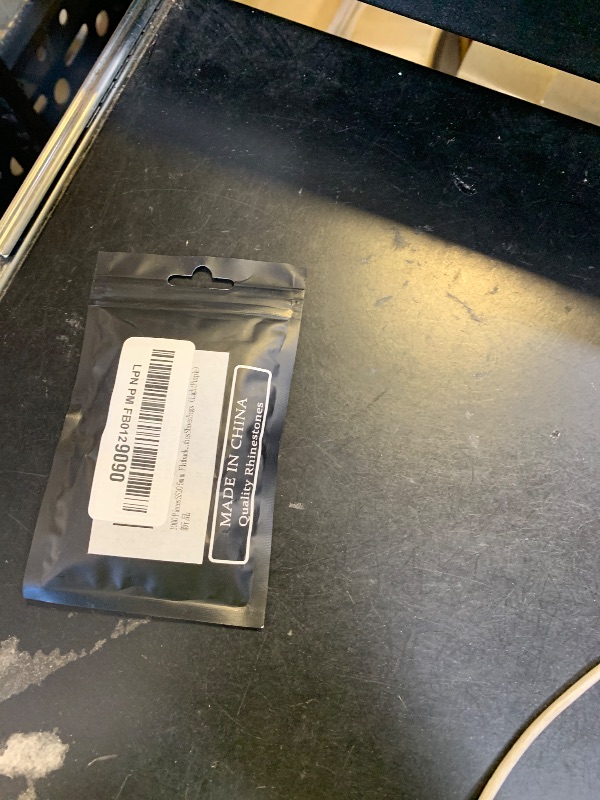 Photo 1 of 1000 Pieces SS20 5mm Flatback Rhinestones Clear Glass Round Gems Crystals for Nail Art DIY Crafts Clothes Shoes Bags ?Light Purple?