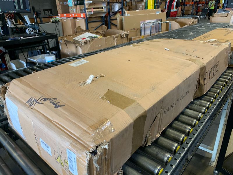 Photo 1 of YITAHOME Hall Tree with Bench and Shoe Storage, Hallway Tree with Adjustable RGB LED Light, Sliding Barn Doors and 10 Hooks, Coat Rack for Front Door Entrance Entryway Mudroom Bedroom, Rustic Brown