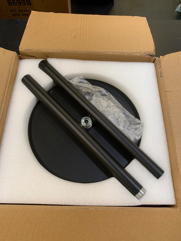 Photo 1 of 10X Magnifying Glass with Light and Stand, 3-in-1 Adjustable Swivel Arm LED Magnifying Floor Lamp, 5 Color Modes Brightness Stepless Dimming Lighted Magnifier Hands Free with Clamp for Craft, Reading