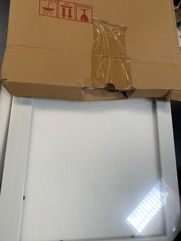 Photo 1 of [2Pack] Kids Art Frames, 9x12 Front Opening Kids Artwork Frames Changeable, White Artwork Display Storage Frame for Wall, Holds 50 Pcs, for 3D Picture, Crafts, Children Drawing, Hanging Art, Portfolio