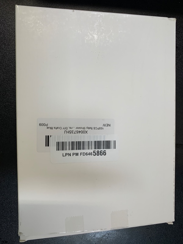 Photo 1 of 100PCS Baby Shower Clothespins Games Boy Plastic Clothes Pin with Storage Bag Mini Blue Pin Bulk 1.4 inch for Party Decorations, DIY Crafts