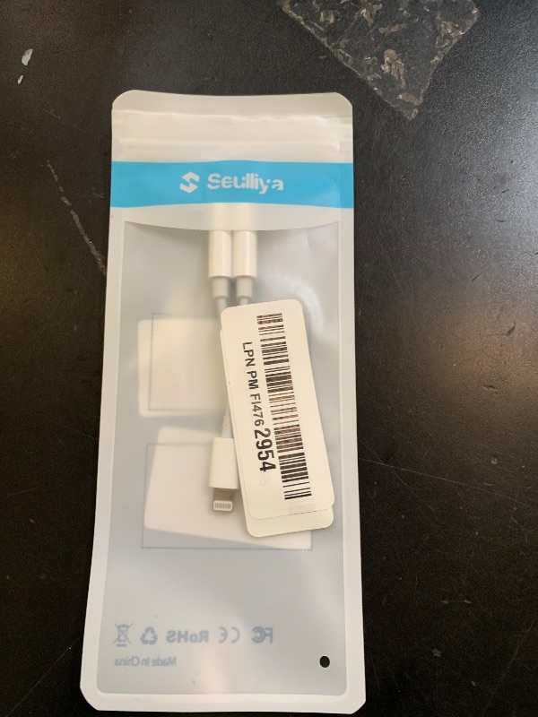 Photo 1 of [Apple MFi Certified] 2 Pack Lightning to 3.5 mm Headphone Jack Adapter, iPhone Aux Adapter Converter Dongle Audio Cable Compatible with iPhone 14 13 12 11 X XS 8 7