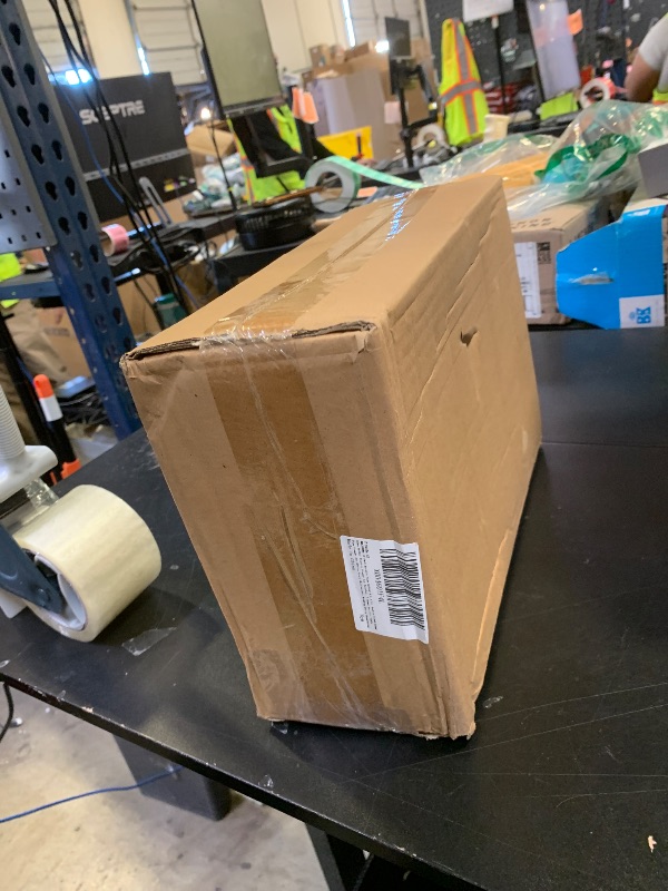 Photo 1 of 12 Pack Acrylic Sign Holder 8.5 x 11, Double-Sided Clear Sign Holder Plastic Stands for Display, T Shape Acrylic Table Sign Stands for Office Store Restaurants Wedding Party Decoration