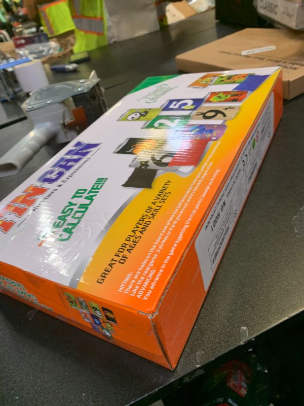 Photo 1 of 14 Pcs Halloween Party Games for Kids Adults Halloween Carnival Bean Bag Toss Games Metal Cans with 3 Bean Bags in Gift Box Boo Basket Stuffers Gifts for Holiday Trick or Treat Party Supplies