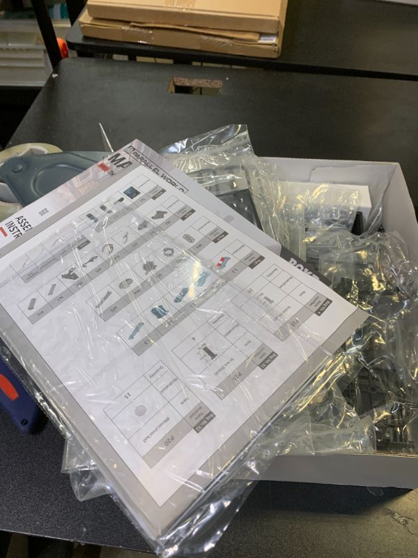 Photo 1 of RoWood 3D Puzzles,Electric Marble Run Model Kit,130Pcs,Assembly Time 5H,Miniature Parallel World MR01S,Dynamic Models,Creative Gifts for Adutls