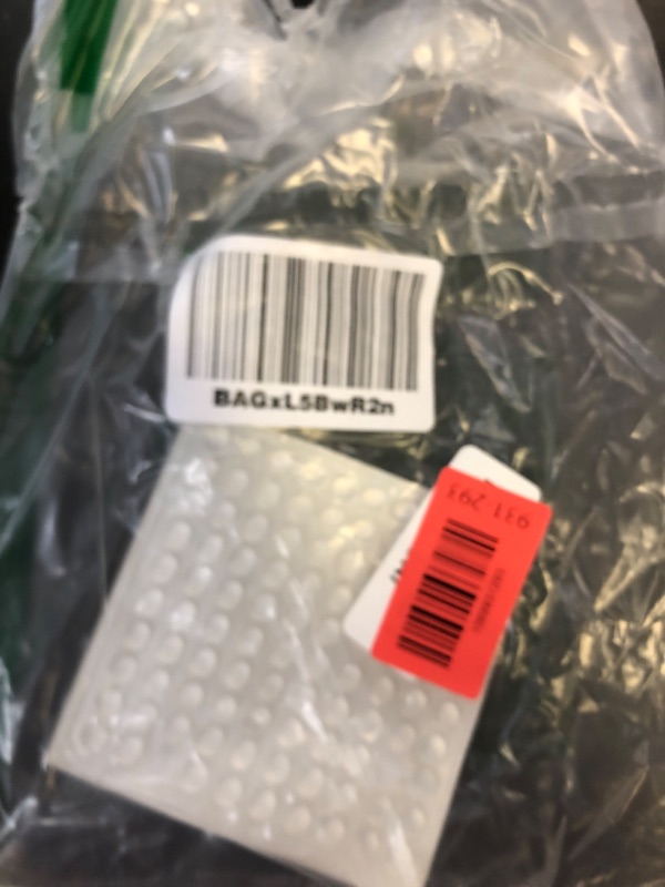 Photo 1 of 100-Pack Clear Self-Adhesive Rubber Bumper Pads, Hemispherical Design for Cabinet & Furniture Protection,8mm x 4mm