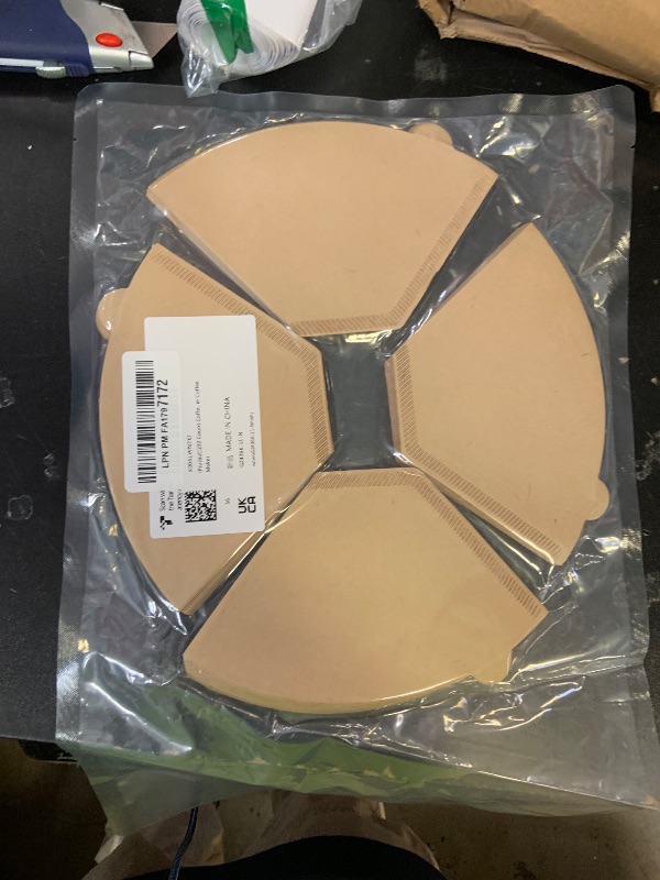 Photo 1 of 100 Count Coffee Filter #2, 2 Cone Coffee Filters Unbleached Natural 2 Cone Filters Paper Compatible with Drip and Pour Over Coffee Maker