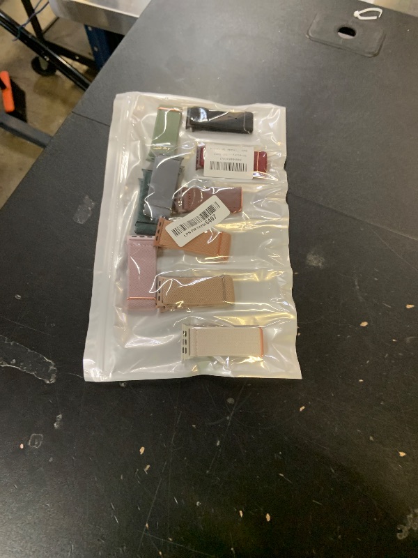 Photo 1 of 10 Pack Stretchy Bands Compatible with Apple Watch Band 40mm 38mm 41mm 42mm 44mm 45mm 46mm 49mm Women Men, Water-Resistant Solo Loop Elastic Sport Straps for iWatch Series 11 10 9 8 7 6 5 4 3 SE Ultra