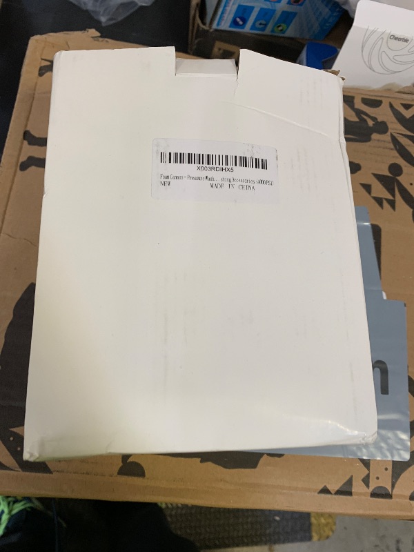 Photo 1 of Foam Cannon - Pressure Washer Gun with 1/4 Inch Quick Connect and Adjustable Nozzle Car Wash Sprayer with 1 L Bottle, Professional Car Foam Cannon Fits Most Power Washing Accessories (4000 PSI)