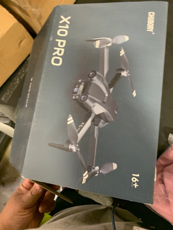 Photo 1 of ?Brushless Motor GPS Drone with Camera - CHUBORY X10 PRO 4K UHD for Adults / 90 Min Long Flight Time / 3280 FT Control Range / 5G FPV RC Quadcopter Featuring Auto Return & Follow Me (<0.55bl) Beginner-Friendly Drones?