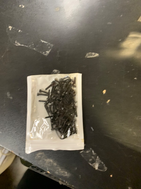 Photo 1 of 105 Pieces M2.5 x 12mm Socket Head Cap Screws, Thread Pitch 0.45mm, Sutemribor M2.5 Black Screws, 12.9 Grade Alloy Steel, Black Oxide Finish, Fully Threaded