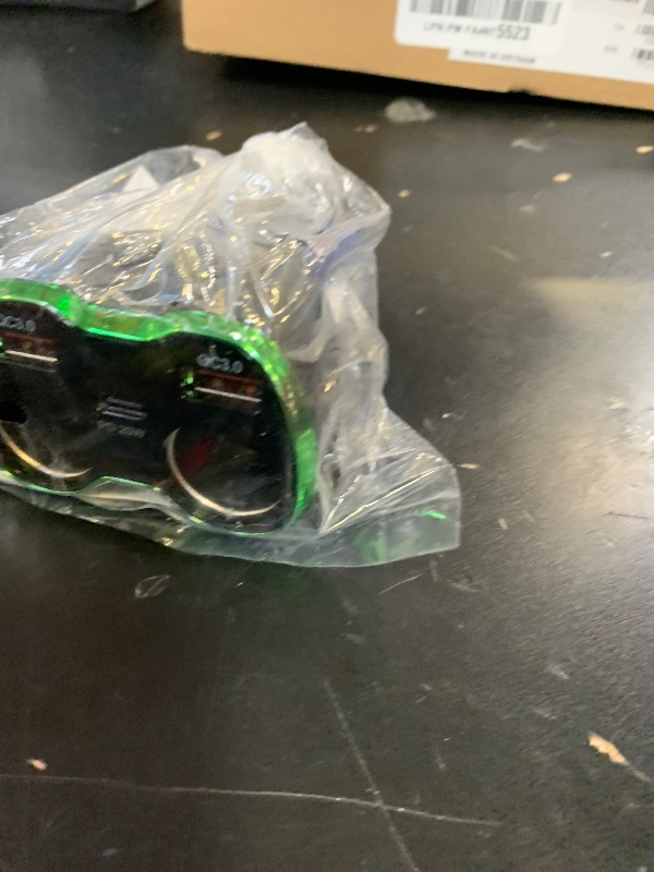 Photo 1 of [2025 Upgraded] Cigarette Lighter Splitter, SUPERONE 180W 2-Socket Cigarette Lighter Adapter with Dual QC3.0 and 20W PD USB C Car Charger Splitter for GPS/Dash Cam/Laptop/iPad/iPhone 17/16/15/14/13/12