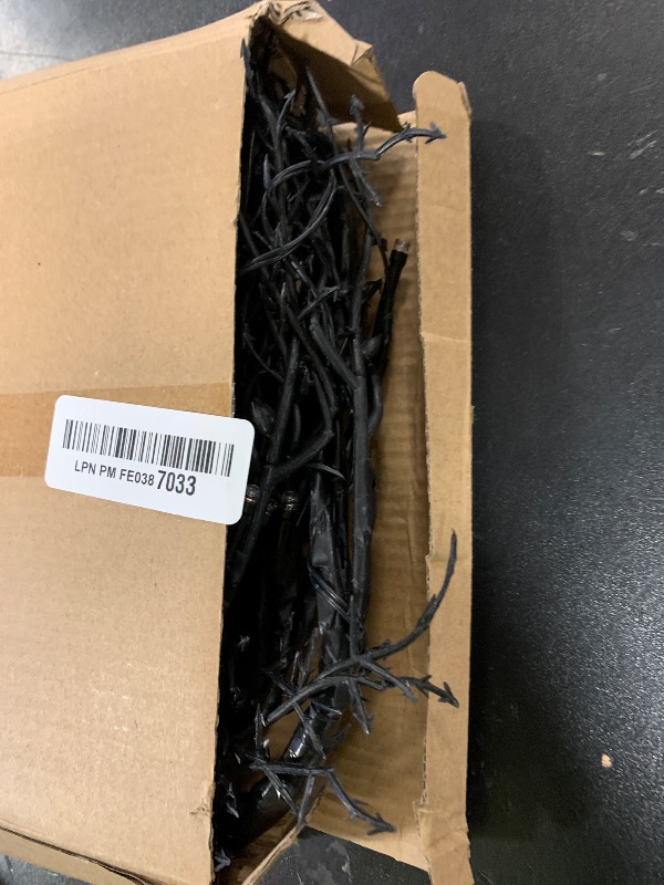 Photo 1 of [8 Modes & Timer] 9 Ft 72LED Halloween Garland with Lights, Orange Purple Willow Vine Twig Garland Battery Operated Indoor Outdoor Fireplace Table Wall Home Party Halloween Decor