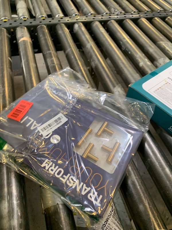 Photo 1 of 10 Pack Gold Cabinet Knobs 2 Inch - Brushed Brass Drawer Knobs Single Hole Gold T Bar Hardware Drawer Pulls for Kitchen Cabinets and Dressers