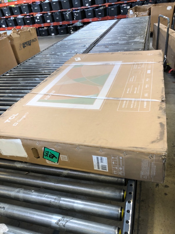 Photo 1 of TCL 55-Inch Class NXTVISION Series QLED 4K UHD Google Smart TV Canvas Style Art Frame TV - QLED, 120hz, Matte Anti-Glare Screen, Free Bezel and Frame, Atmos, Free Art Included (55A300W, 2024 Model)