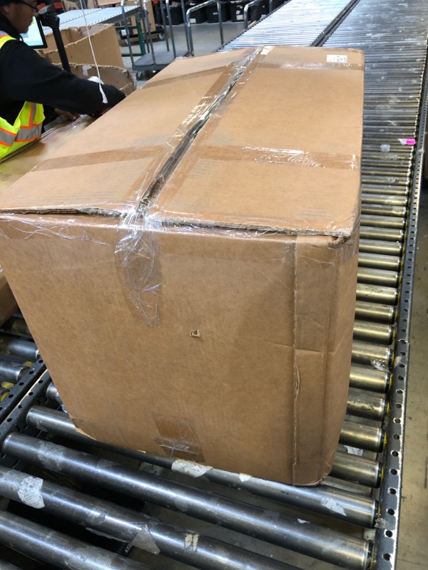 Photo 1 of ***Missing tank*** TOTO Drake Transitional Two-Piece Elongated 1.28 GPF TORNADO FLUSH Toilet with CEFIONTECT, Cotton White - CST786CEG#01