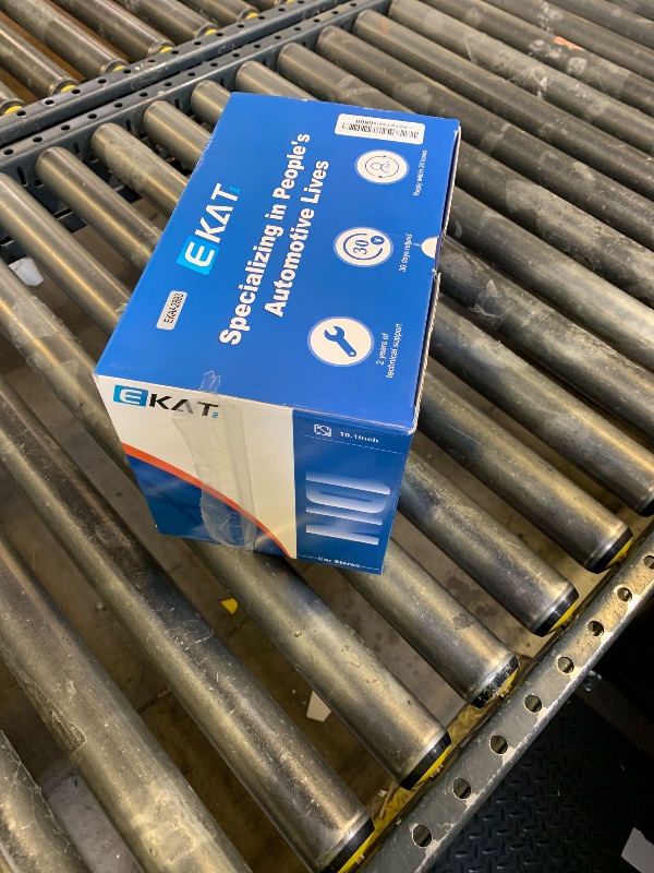 Photo 1 of 10.1 inch Single Din Car Stereo with CarPlay and Android Auto, 10 inch Touch Screen Radio with Mirror Link/1080P/EQ Audio/SWC/Bluetooth +Backup Camera+MIC