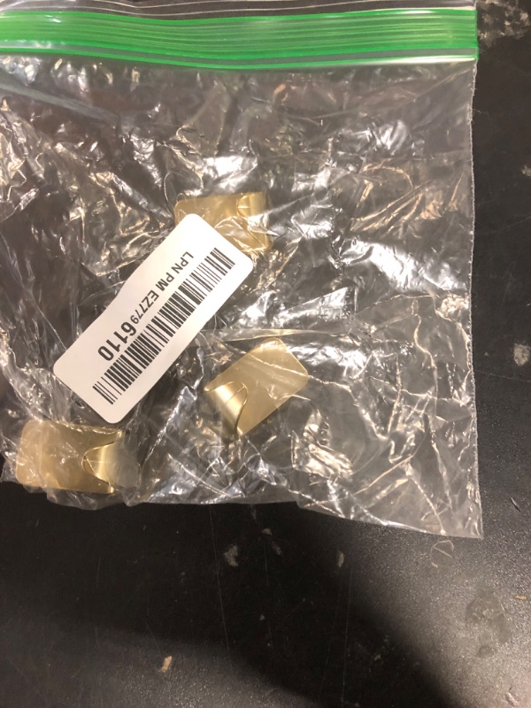 Photo 1 of 12 Pack Adhesive Hooks Utility Wall Hooks Key Hooks for Wall Decorative Key Holder Rack Self Adhesive Wall Hooks for Towels, Hats, Shower, Kitchen, Living Room, Office