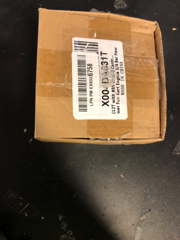 Photo 1 of (12T with #35 Chain) Centrifugal Clutch 3/4" Bore Compatible With Predator 212cc Small Engine Go Kart Mini bike Lawnmower Fun Kart Engine 3/4 Bar