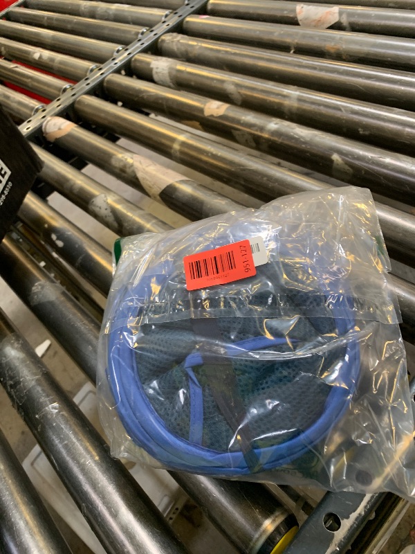 Photo 1 of [Reinforced] Strong Mesh Pop-up Laundry Hamper, Quality Collapsible Laundry Basket with Durable Handles Solid Bottom High Carbon Steel Frame, Easy to Open and Fold Flat for Storage(Blue)