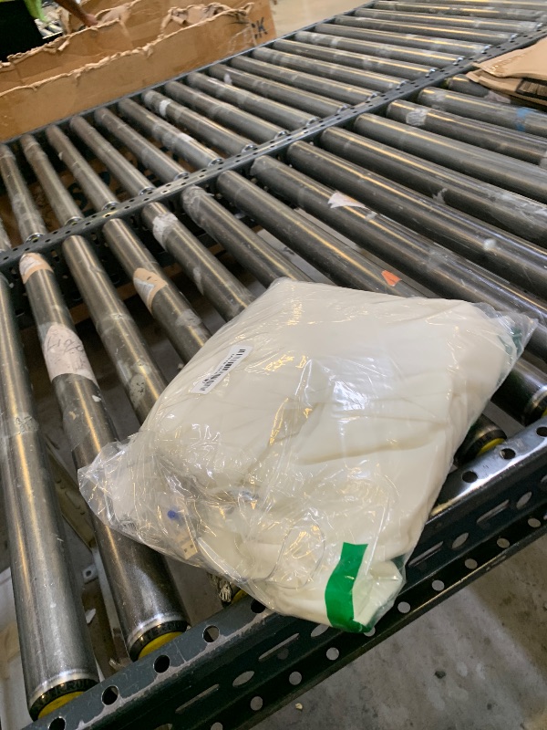 Photo 1 of 10×10ft Cream White Tulle Backdrop Curtain with Lights String for Parites, Sheer Photo Curtain Backdrop Drapes for Wedding Party Photography Backgrounds