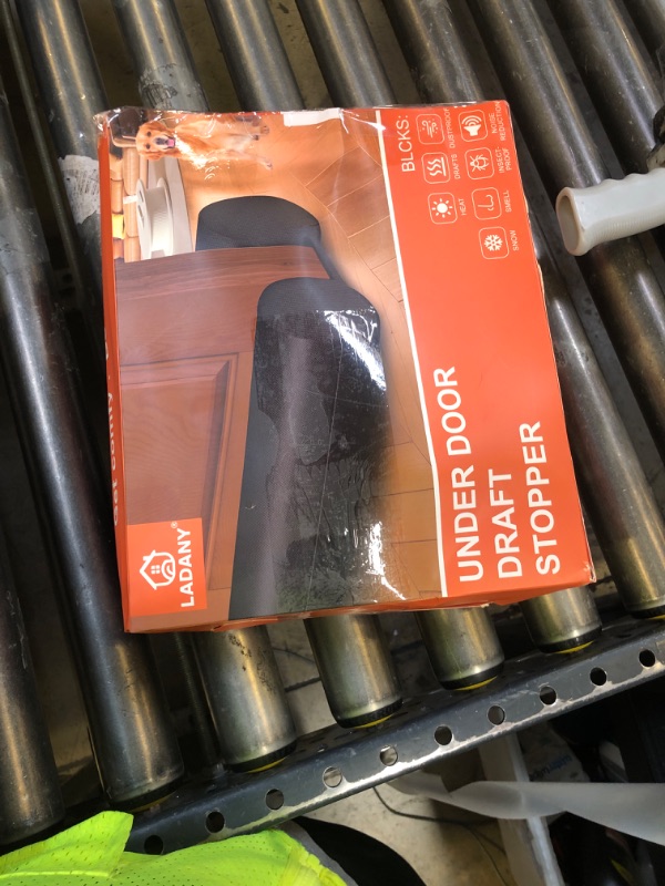 Photo 1 of (2 Pack) Under Door Draft Stopper, Under Door Blocker Size of Adjustable Size from 30" to 36", Easy Install,Gap Filler, Reduces Air Draft, Noise & Sound, Door Seal for Improved Insulation