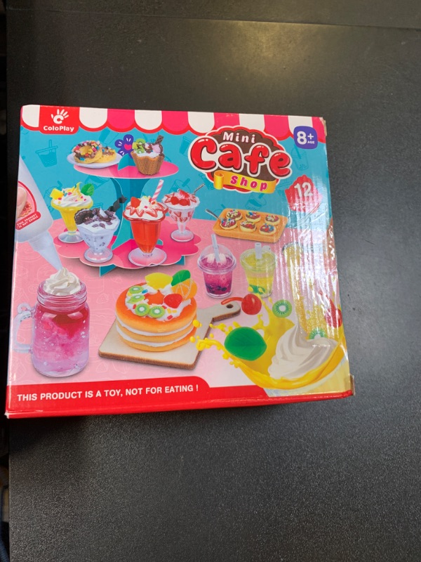 Photo 1 of 12 Making Miniature Food Toys Set, DIY, Resin Play, NOT Edible, Kitchen Mini Pretend Play Food Set for Kids Age 8-13, Birthday for Girls, 8 9 10, Make Your Food