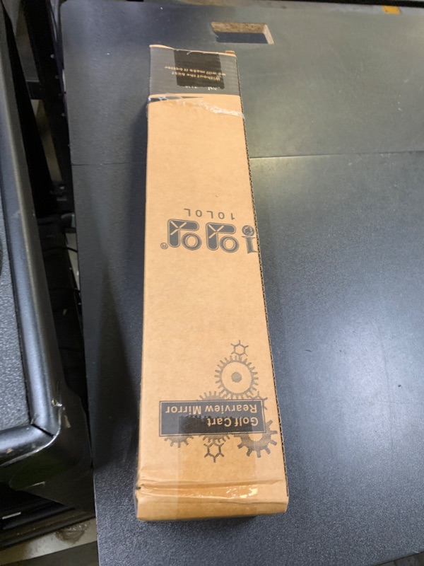 Photo 1 of 10L0L Universal Adjustable Golf Cart Panoramic Rear View Mirror, Rotatable 270 Rotation 16.5"Wide Angle Full Rearview Golf Cart Mirror for EZ Go, Club Car, Yamaha