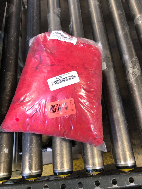 Photo 1 of 10 Pack Red Cheesecloth Table Runner 10FT Boho Gauze Fabric Table Runner Vintage Rustic Sheer Runners for Wedding Party Bridal Baby Shower Long Table Decorations