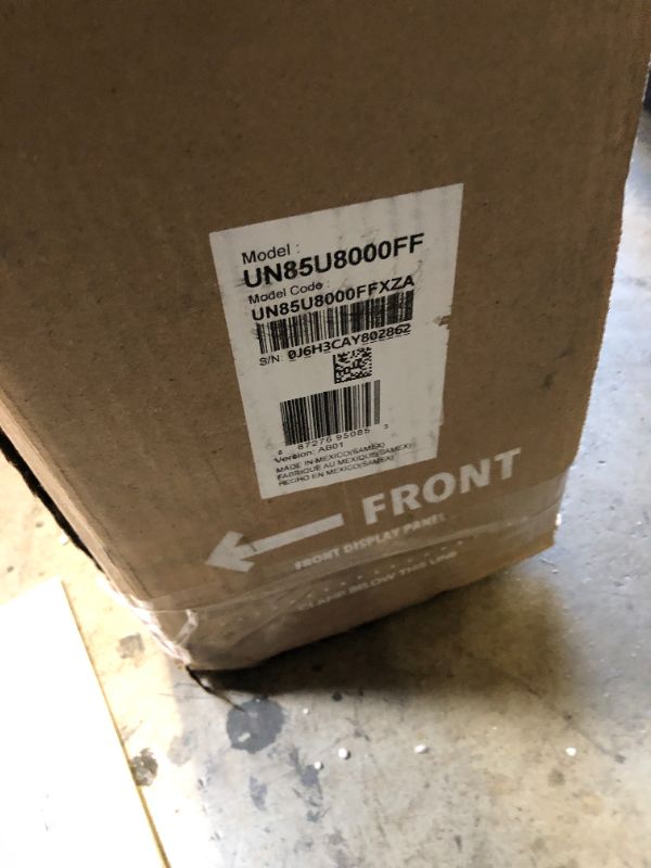 Photo 1 of Samsung 85-Inch Class Crystal UHD U8000F 4K Smart TV (2025 Model) Endless Free Content, Crystal Processor 4K, MetalStream Design, Knox Security, Alexa Built-in