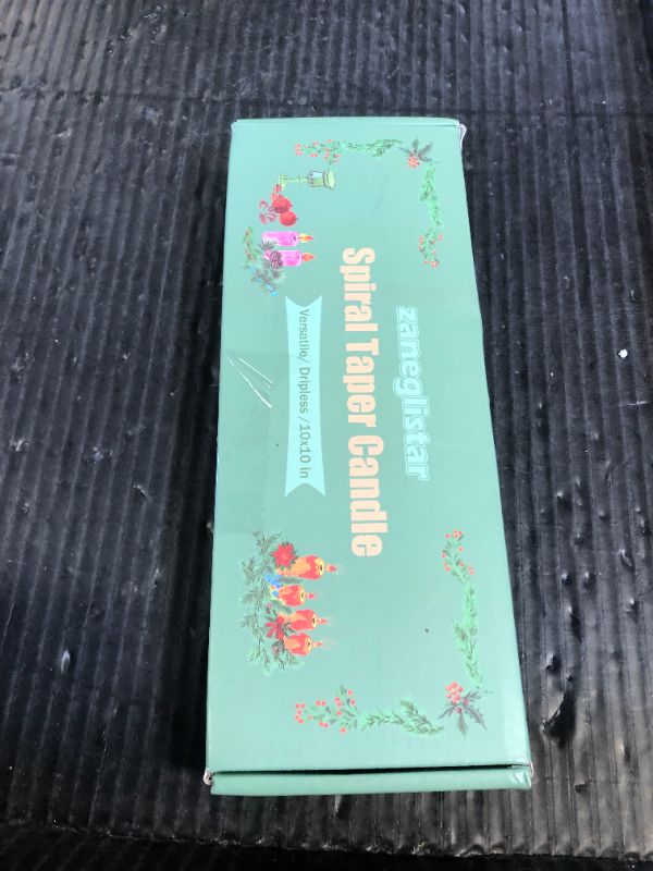 Photo 1 of 10 Inch 10 Pack Baby Pink and Baby Blue Spiral Taper Candle Set, Unscented Dripless Candlesticks for Dinner Baby Shower Party Brithday Wedding and Home Decoration